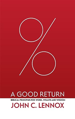 Book cover with a large white percent sign on a red background.