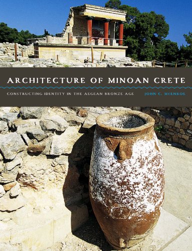 Book cover featuring ancient Minoan palace ruins and a large pottery jar.