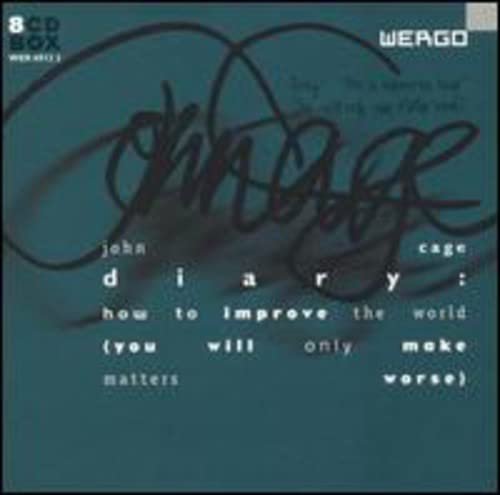 CD cover for John Cage’s “Diary: How to Improve the World.”