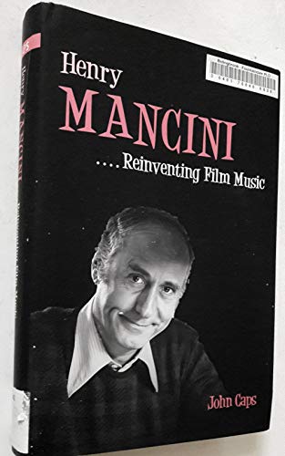 Book cover featuring portrait of composer Henry Mancini in black and white.