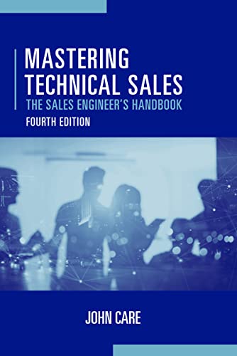 Book cover: "Mastering Technical Sales," fourth edition, with blurred figures.