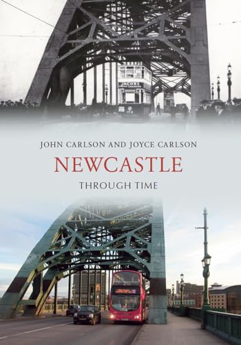 Book cover featuring Newcastle’s bridges, old and new, with title text.