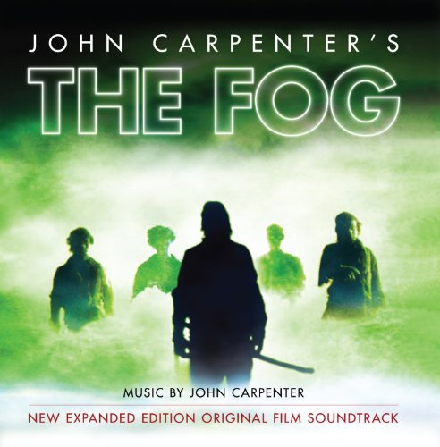 CD cover for "The Fog" soundtrack, featuring ghostly figures in fog.
