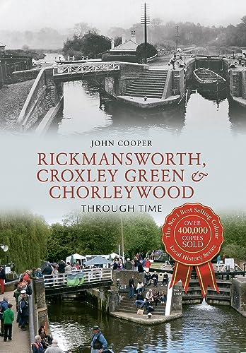 Book cover showing historical and modern canal lock scenes.