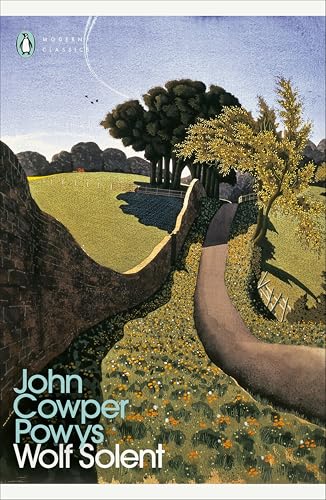 Book cover showing a winding path through a grassy landscape with trees and walls.