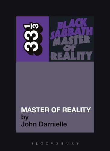 Book cover for “Black Sabbath’s Master of Reality” by John Darnielle.