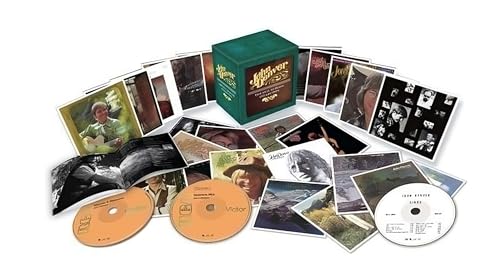 John Denver 25-CD collection with album covers and discs displayed.