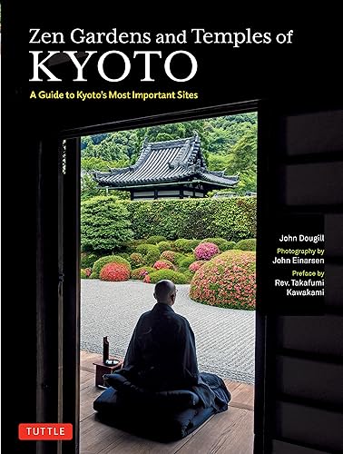 Book cover featuring a traditional Japanese temple and a meditating figure.