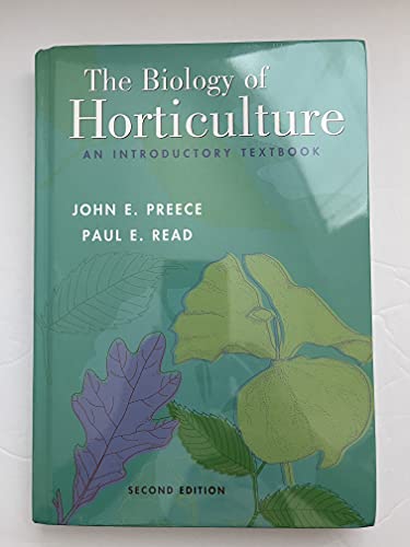Textbook cover, “The Biology of Horticulture,” with botanical illustrations.