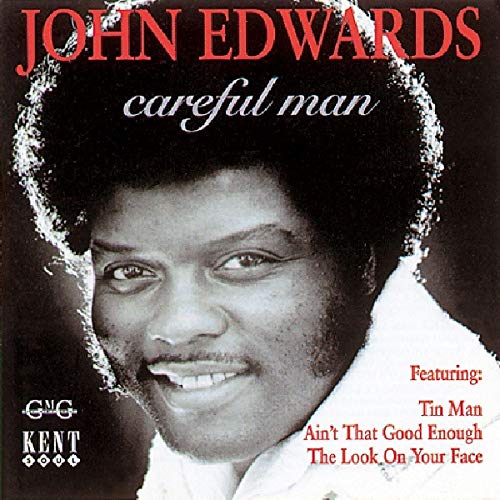 CD cover featuring a portrait of John Edwards, with text and logos.