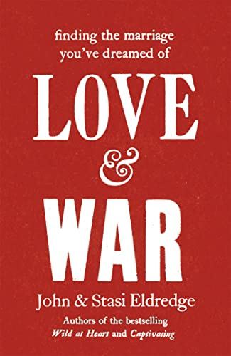 Red book cover with white text reading "Love & War" and author names.
