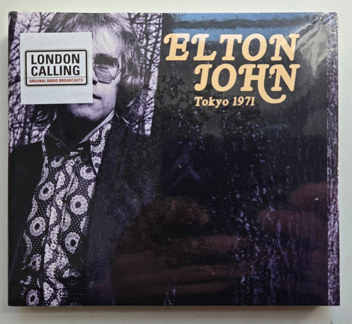 Elton John "Tokyo 1971" double CD in jewel case, front view.