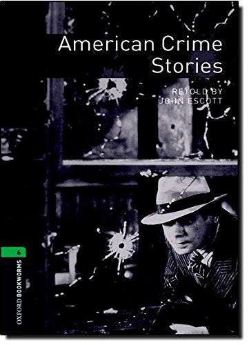 Book cover: "American Crime Stories" with a man in a fedora.