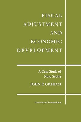 Green book cover with white text: "Fiscal Adjustment and Economic Development.