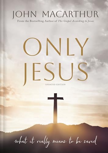 Book cover with the title "Only Jesus" and a silhouetted cross.