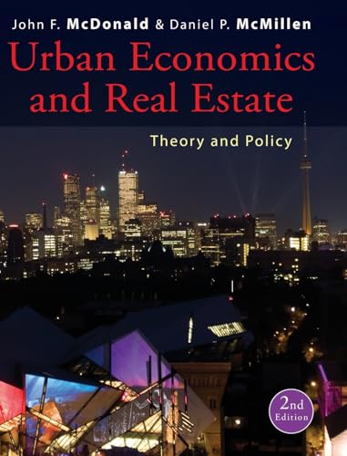 Book cover: “Urban Economics and Real Estate” with a city skyline.