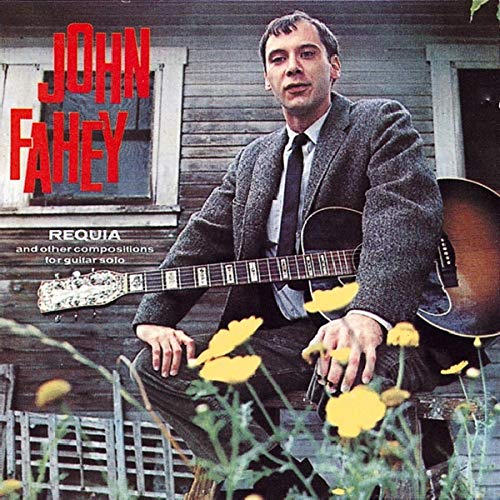 John Fahey album cover: portrait of a man with a guitar.