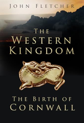 Book cover: “The Western Kingdom” with a Celtic wolf design.