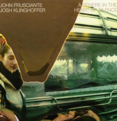 John Frusciante vinyl record, black disc in a cardboard sleeve.