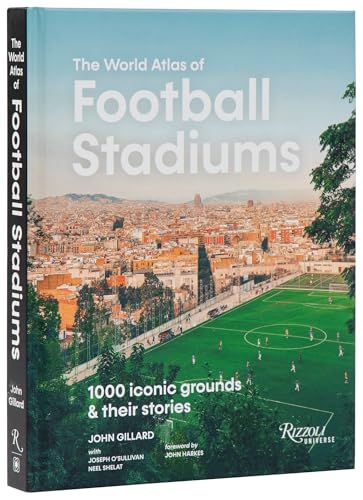 Book cover featuring a football stadium overlooking a dense city skyline.