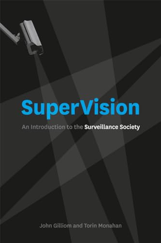 Book cover for “Supervision” with a security camera and angled light beams.