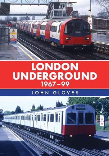 Book cover featuring two London Underground trains at stations with title and author text.