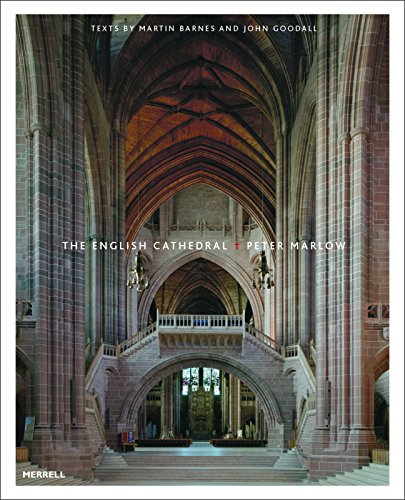 Interior view of a stone cathedral with soaring arches and columns.