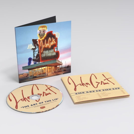 John Grant The Art of the Lie CD album with cover, disc, and tracklist insert.