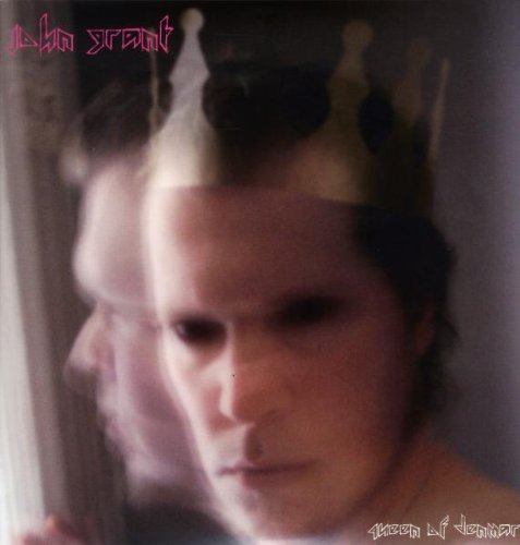 Album cover for John Grant’s “Queen Of Denmark” featuring a blurred portrait.