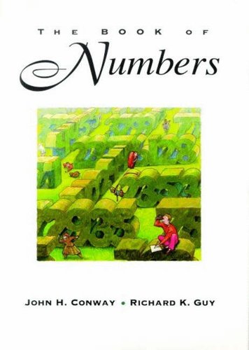 Book cover with a green maze of numbers and small figures.