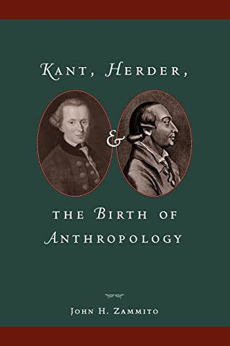 Book cover: "Kant, Herder, & The Birth of Anthropology" with portraits.