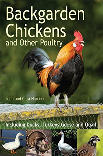 Book cover featuring a colorful rooster and images of other poultry.