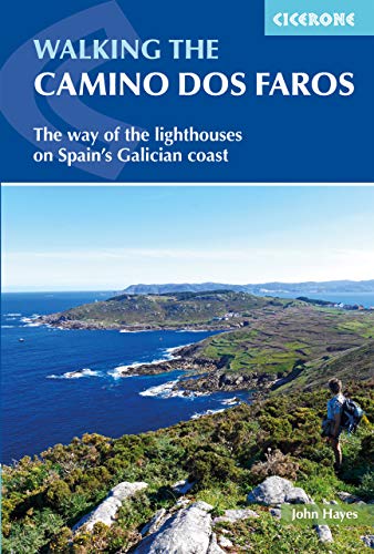 Book cover depicting a coastal hiking trail in Galicia, Spain.
