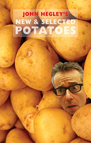 Book cover with potatoes and a man’s face partially visible.