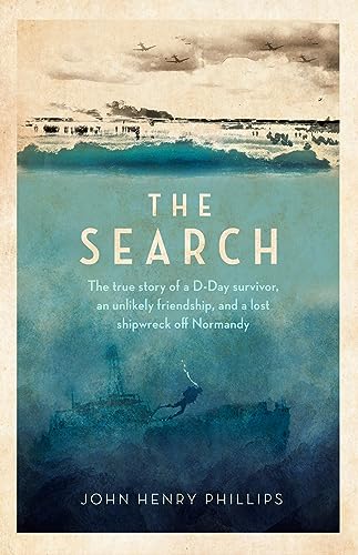 Book cover depicting a diver exploring a shipwreck under stormy seas.