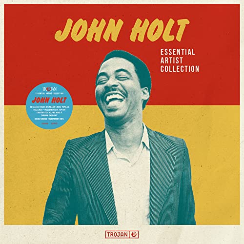 John Holt vinyl record cover featuring a portrait of the smiling artist.