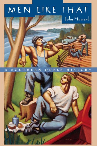Book cover depicting muscular men in a rural Southern landscape.