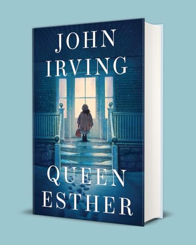 Book cover showing a child standing on snowy steps before a glowing doorway.