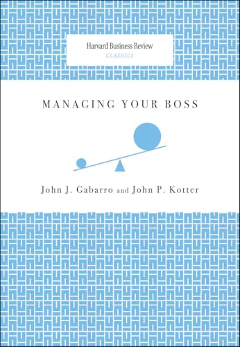 Book cover: "Managing Your Boss" with a balancing scale graphic.