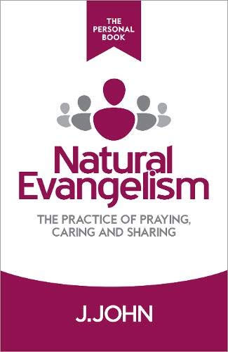 Book cover with text "Natural Evangelism" and a central icon of people.