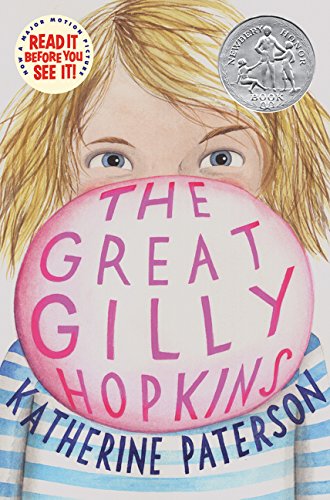Book cover: girl with wide eyes holding a large pink speech bubble.