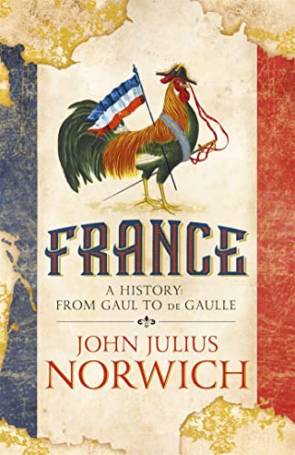 Book cover: "France: A History" with a French flag, rooster, and text.