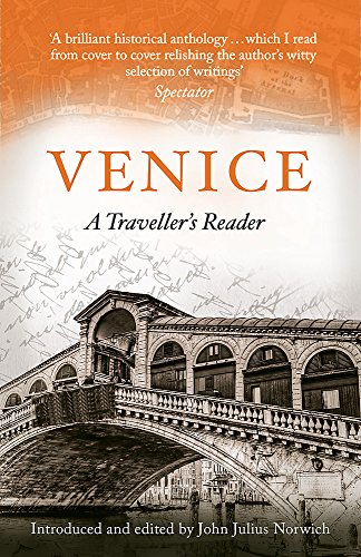 Book cover for “Venice: A Traveller’s Reader” with sketched Venice imagery.