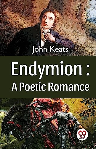 Book cover featuring a portrait of John Keats and a romantic scene.