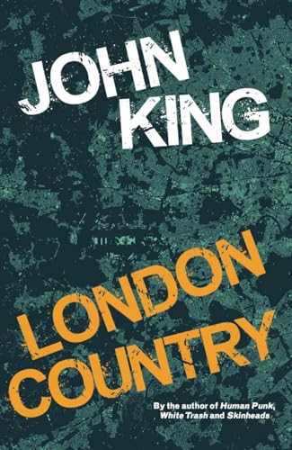Book cover: "London Country" by John King, textured dark green background.