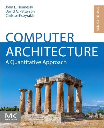Textbook cover: “Computer Architecture” with Greek columns background.