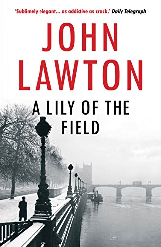 Book cover with a foggy London riverside and a lone figure.