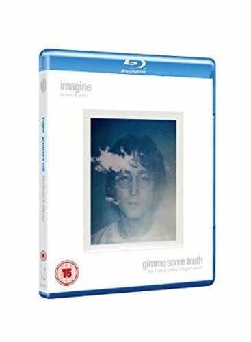 Blu-ray case featuring a portrait of John Lennon with a cloud over his head.