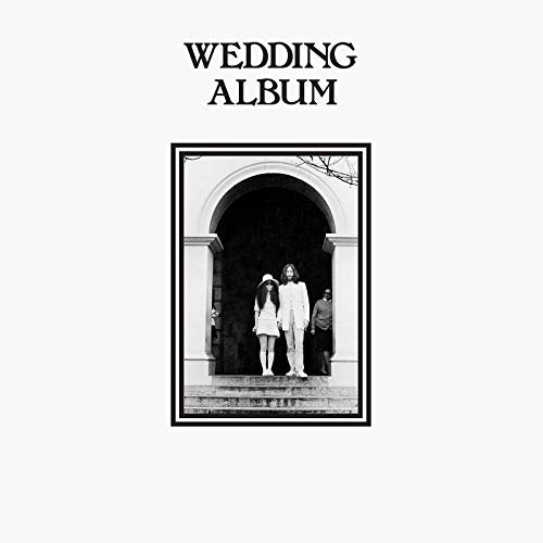 John Lennon and Yoko Ono’s “Wedding Album” vinyl record cover.