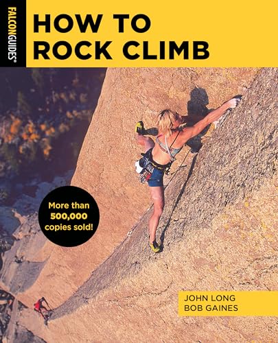 Book cover: "How to Rock Climb" featuring a woman rock climbing.
